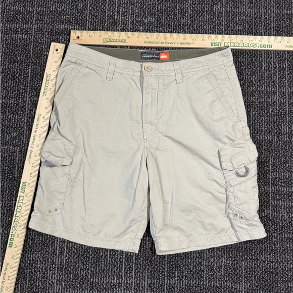 Quicksilver Mens Hybrid Board Shorts Size 33 Khaki - Picture 1 of 6